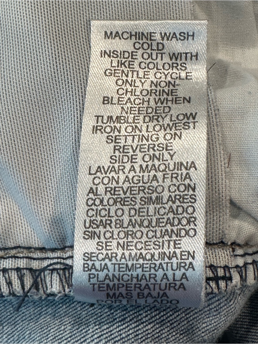 Democracy Light Blue Women’s Denim Jeans - Picture 6 of 6